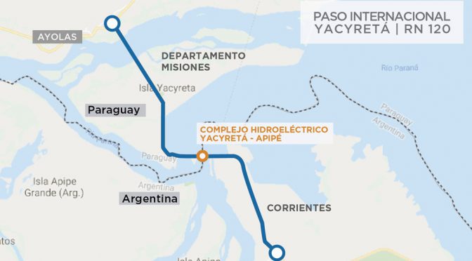 Argentina y Paraguay habilitaron el nuevo Paso Internacional Yacyretá