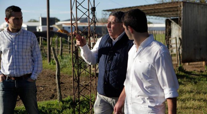 De Angeli presentó un proyecto para otorgar tierras fiscales a la producción familiar
