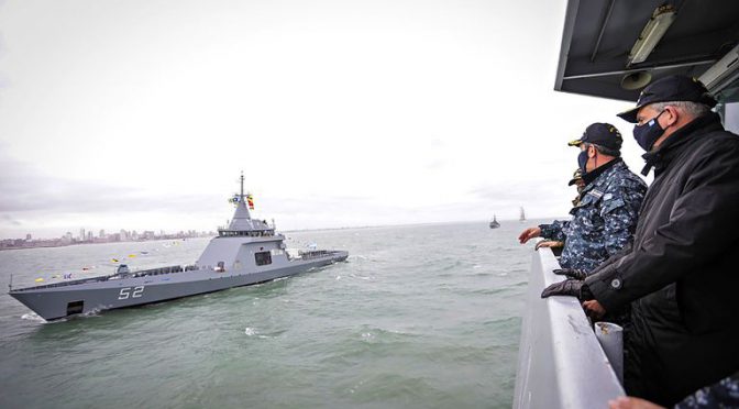 La Armada incorporó una nueva patrullera para el control de las 200 millas