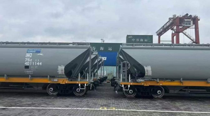 Con financiamiento de tres agroexportadoras, crecen y se fortalecen los trenes de cargas