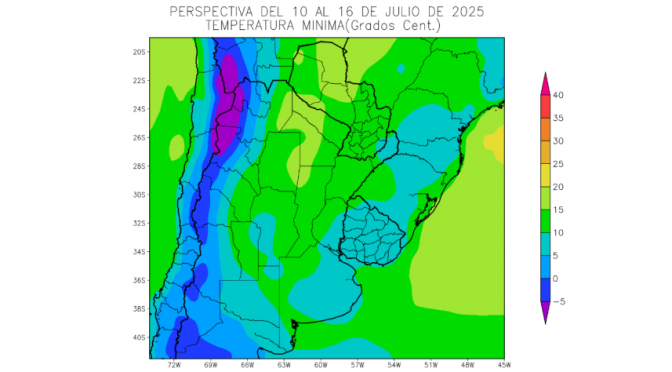 Clima inestable: el invierno se modera en lo térmico, pero las lluvias siguen escasas