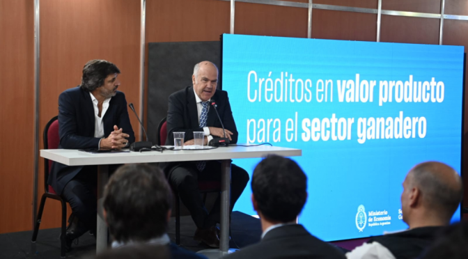 El Gobierno lanzó créditos a valor novillo: financiarán la compra y retención de vientres