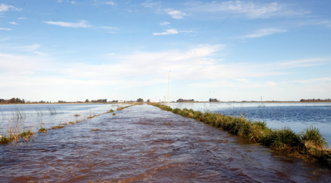 Inundaciones: los excesos de agua ya afectan a 3 millones de hectáreas en Buenos Aires