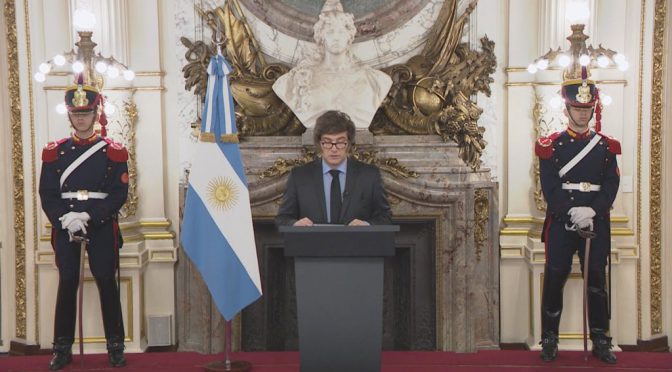 Sin alusiones al agro, Milei presentó el Presupuesto 2026 y ratificó que “el equilibrio fiscal es innegociable”