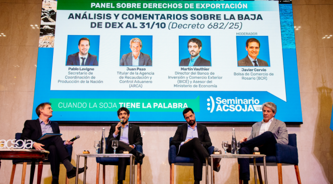 Retenciones cero: “Ante una dificultad, optamos por bajar impuestos y no por medidas restrictivas”
