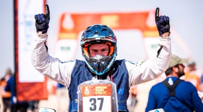 Del campo al Dakar: Leonardo, el productor cordobés que completó el Rally y logró un objetivo solidario