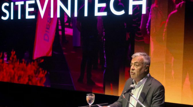 Tono motivador para el vino en la Sitevinitech: “A la crisis no se la enfrenta frenando, sino transformando e innovando”