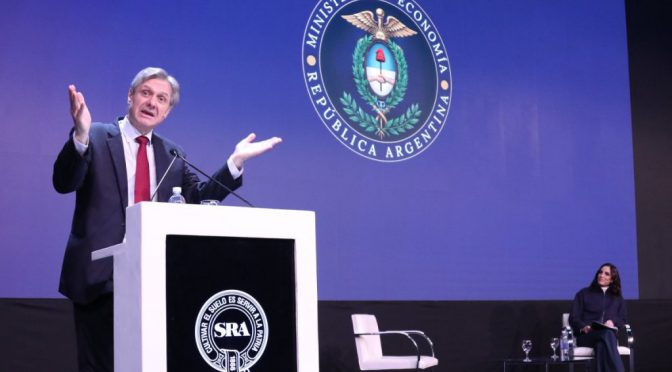 El N° 2 de Caputo en La Rural: “Hay que terminar con las retenciones, pero el proceso recién comienza”