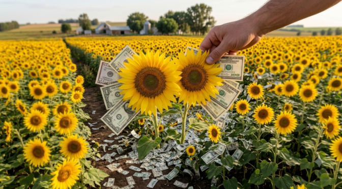 El girasol pelea “dólar a dólar” con el trigo y se consolida como el “quinto grande” de las agroexportaciones